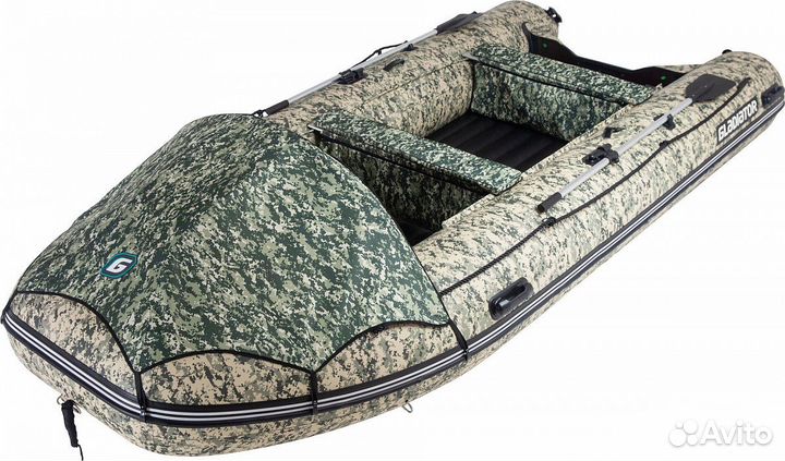 Надувная лодка gladiator E450PRO
