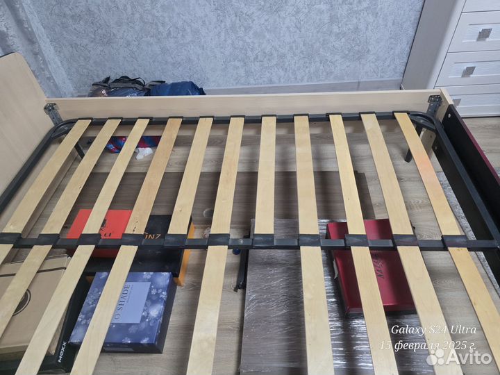 Кровать двухспальная 160 200 без матраса бу