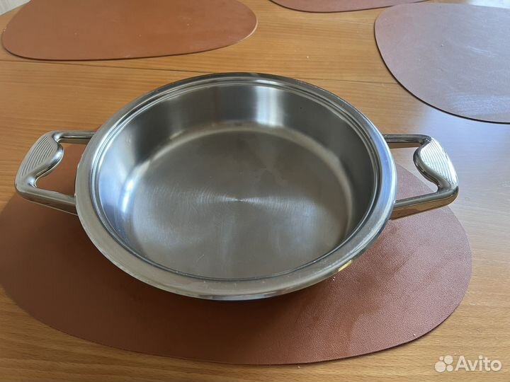 Сковорода кастрюля zepter с книгой рецептов