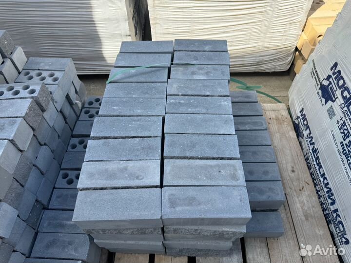 Кирпич силикатный утолщенный лицевой