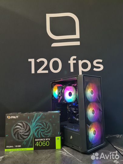 Компьютер Ryzen 5 5600, RTX 4060, Рассрочка