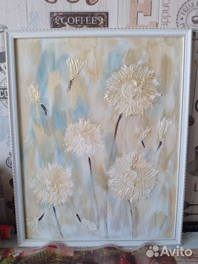 Панно картина полотно в скандинавском стиле