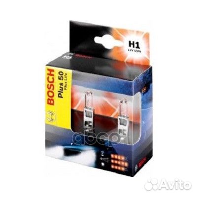 Лампа галогеновая головного света H1 P14.5s Plu