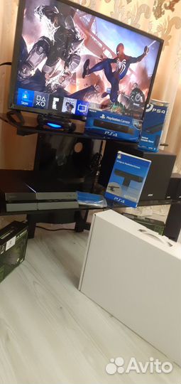 Sony ps4+ Джойстик +Куча Игр