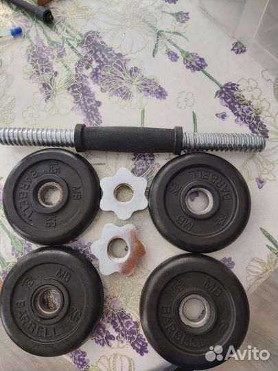 Гантели barbell разборные, 2 шт.по 5кг