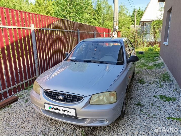 Hyundai Accent 1.5 AT, 2005, 171 000 км