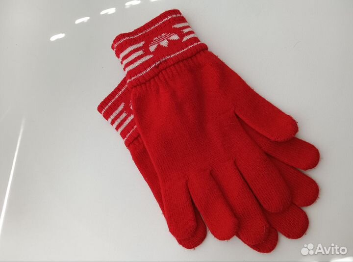 Берет,шарф и перчатки adidas