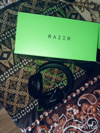 Игровые наушники razer black shark v2 x