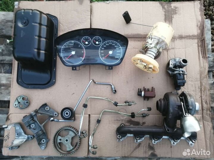 Запчасти на Форд фокус2, двс 1.6D D416 4T