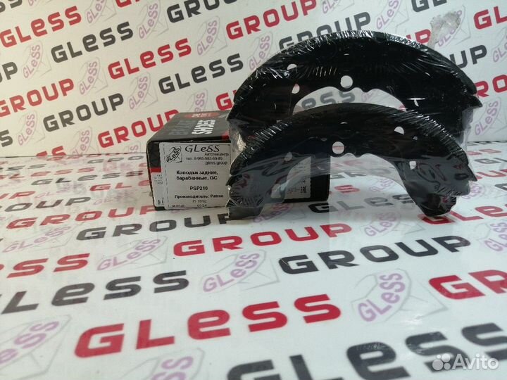 Колодки задние барабанные GC 626 Capella 929 RX-7