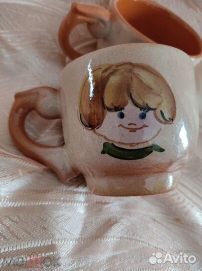 СССР Кружка Детская Керамика Чайная Кофейная