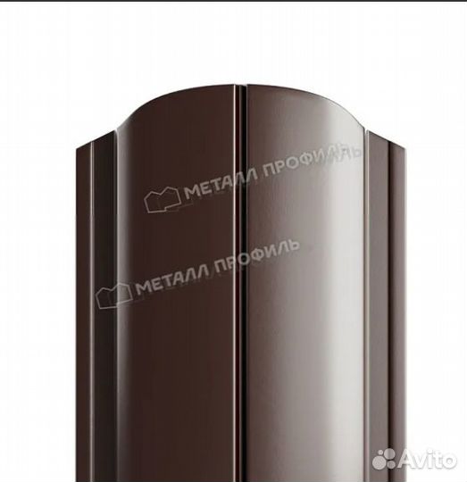 Штакетник металлический Ellipse