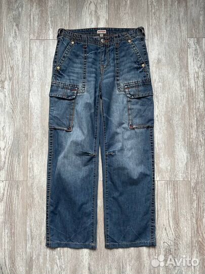 Джинсы true religion карго