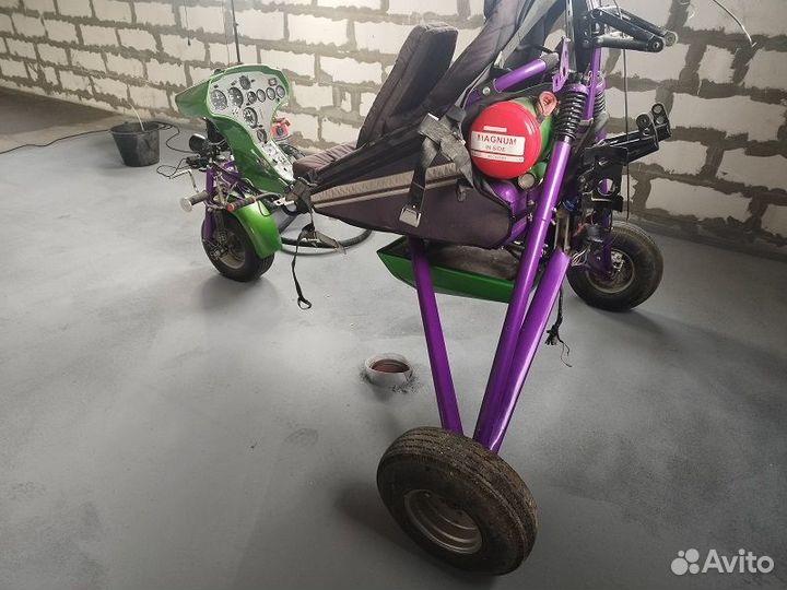 Мотодельтаплан тележка