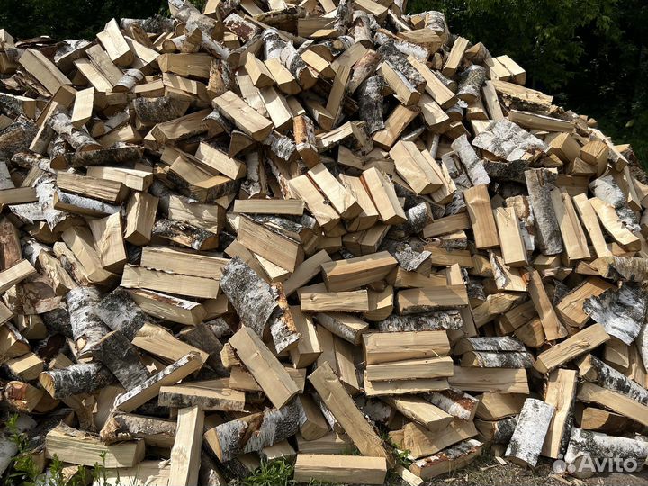 Дрова колотые