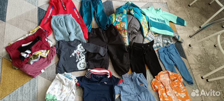 Вещи пакетом на мальчика 80-98