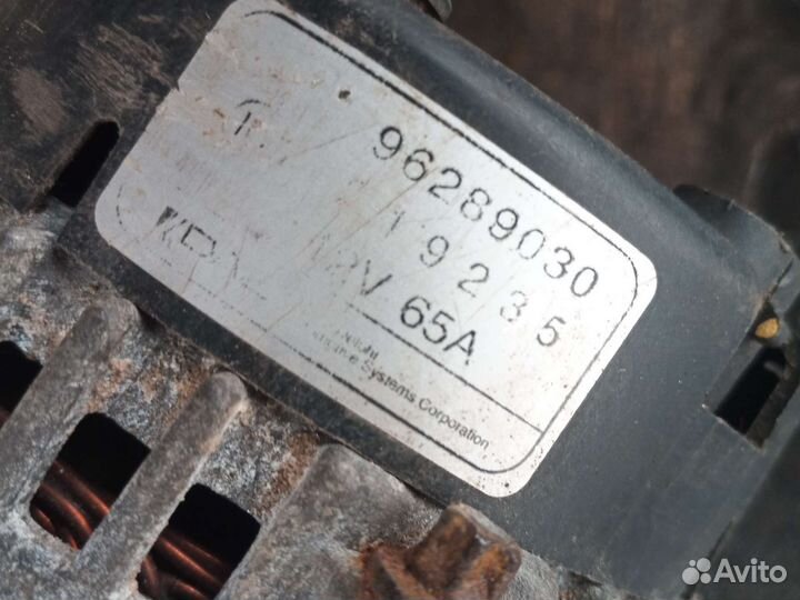 Генератор daewoo matiz