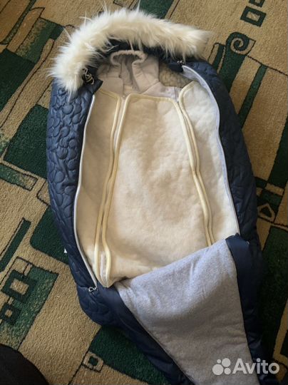 Конверт на выписку для мальчика осень зима