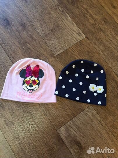 Шапки 44-46 (100 р за 2 шт )