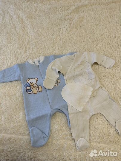 Детские вещи пакетом от 0 до 6 месяца
