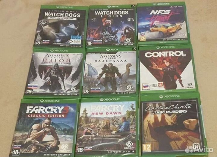 Xbox One, Xbox Series S, X много игр на русском яз