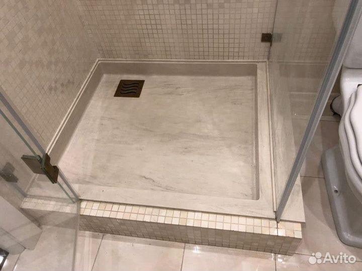Поддоны душевые из камня