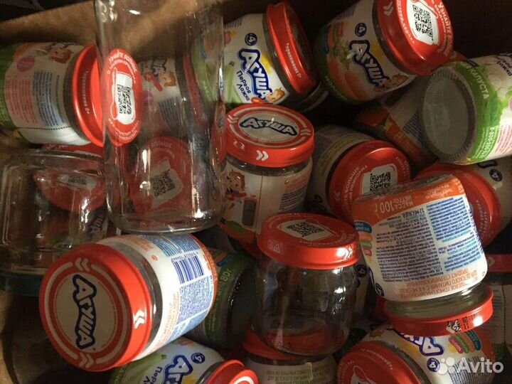 Банки от детского питания 100шт