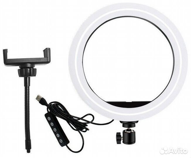 Лампа кольцевая RGB MJ26