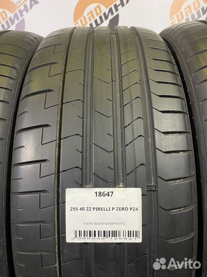 Pirelli P Zero PZ4 255/40 R22 102V