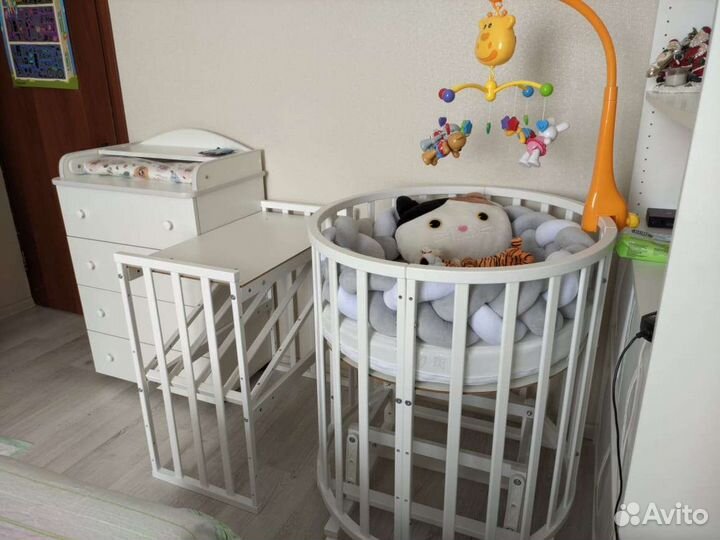 Кровать-трансформер детская Drema Moon