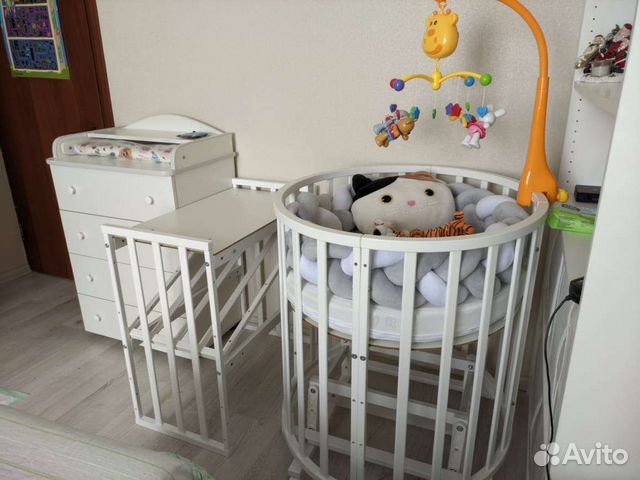 Кровать-трансформер детская Drema Moon