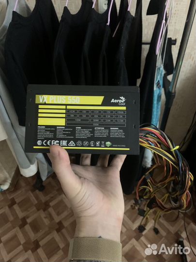 Aerocool VX plus 550 Блок питания