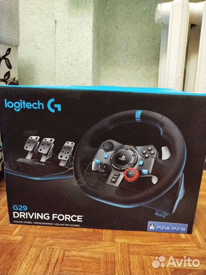 Игровой руль logitech g29