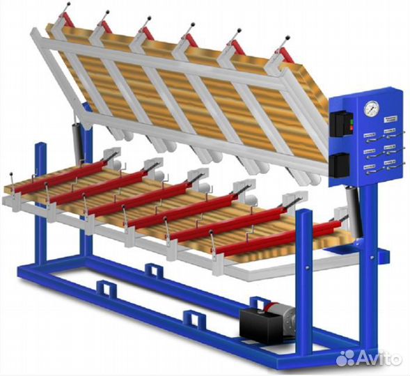 Поворотные столы, раздвижная тележка, стелаж