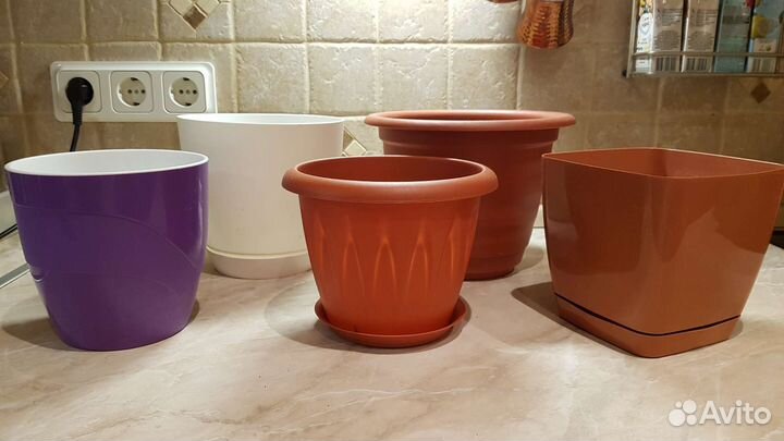 Горшки цветочные