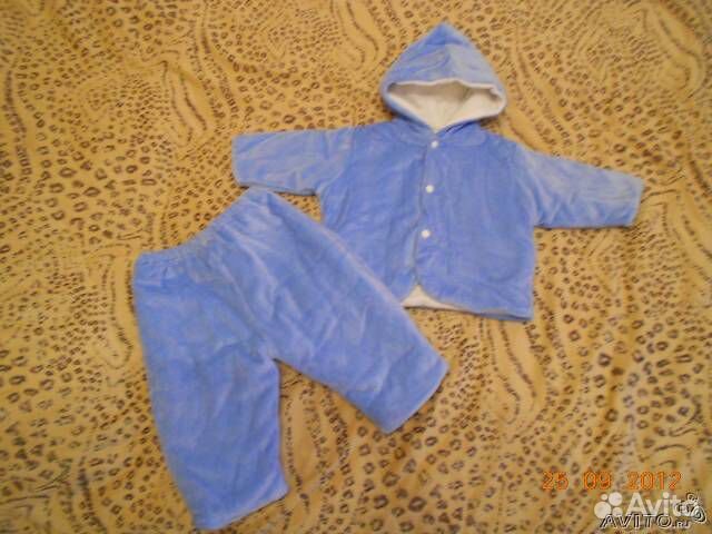 Новый теплый костюмчик