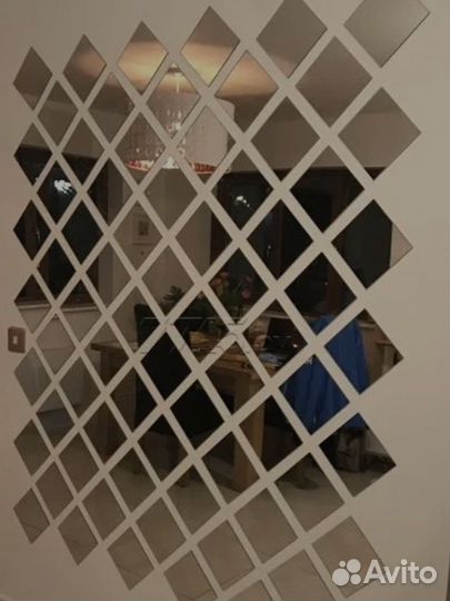 Зеркальное панно IKEA 1м2