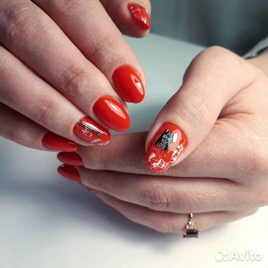 Маникюр,покрытие гель- лак,ремонт,укрепление