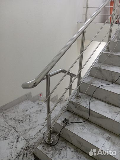 Перила для лестниц из нержавеющей стали, поручни
