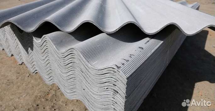 Шифер волновой кровельный