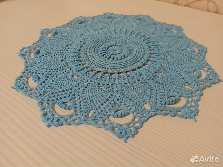 Салфетка, связанная крючком