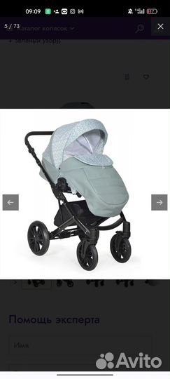 Коляска 2 в 1 Indigo