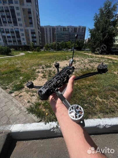 Дpoн FPV пиpанья 7 и 10 дюйм