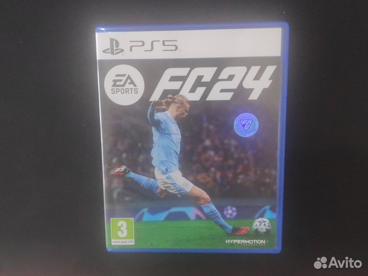 Диск на ps5 ea sport fc24