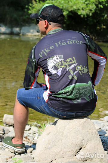 Джерси Crazy Fish Pike Hunter black - 2xl