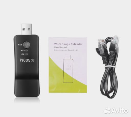 Wi-Fi модуль USB для телевизора (RG45); 300 Мбит/с