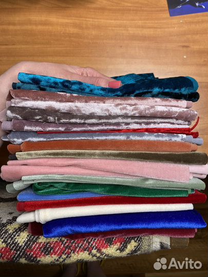Бархат отрезы