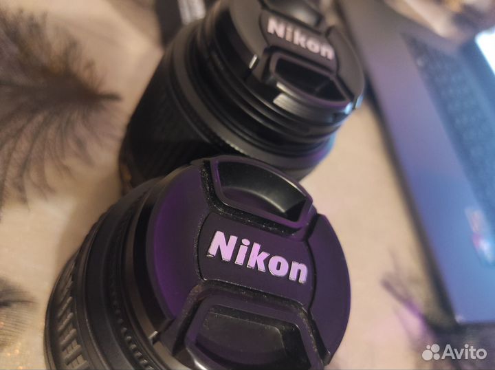 Объектив nikon 18-55mm 55-200mm