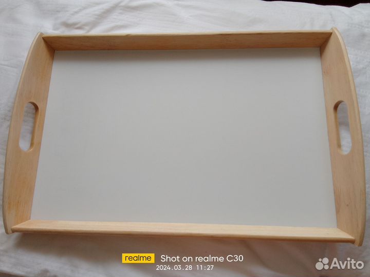 Поднос деревянный
