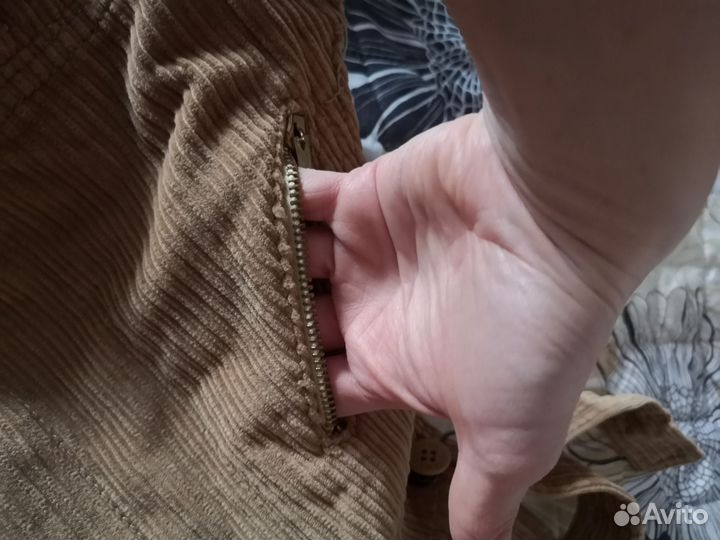 Вельветовый комбинезон женский